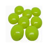 Sr Sazanrig Jelibon Boncuk 16 mm (Dar Delik) - FLUO YEŞİL