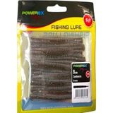 Sr Sazanrig Karides Kokulu Sandworm 8cm Lrf Silikonu (20 Adet) - Browny