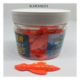 Sr Sazanrig Renatcarp Trout Master Peynir (Cheese) Kokulu Özel Seri Yüzen Silikon Arı Alabalık Yemi - Kırmızı