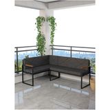 Src Serisi Balkon, Bahçe, Cafe, Köşe Takımı, Balkon Köşe Takımı - Antrasit - 120x170