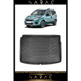 Srcmats Fiat Fiorino 2011 Model Halı Zeminli Araca Özel 3D Bagaj Havuzu