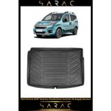 Srcmats Fiat Fiorino 2012 Model Halı Zeminli Araca Özel 3D Bagaj Havuzu