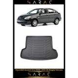 Srcmats Hyundai Accent Era 2006 Model Araca Özel 3D Bagaj Havuzu