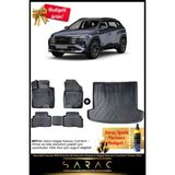 Srcmats Hyundai Tucson 2021 Sonrası Comfort-Prime-Elite 3D Havuzlu Paspas & Bagaj Havuzu Seti+ - Siyah