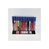 Srd3dMaker Resident Evil Logolu PS5, PS4, PS3, PS2 Uyumlu Oyun Kutusu (CD) Rafı – Stand Organizer 14 OYUN