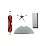 Srfn Ticaret Roborock S6 Uyumlu Süpürge Yenileme Seti 4 Parça Siyah (Sarı Uç)