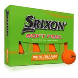 Srixon Soft Feel 13 Brite – düzine golf topu – mesafe ve düşük kompresyon – golf hediyeleri ve golf aksesuarı