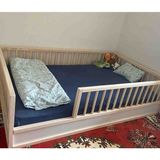 Srky Home Consept Srkyhome Consept Montessori Bebek ve Çocuk Karyolası Doğal Ahşap Yatak - 60 x 120 cm