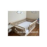 SRKYHOME CONSEPT 50 CM BARİYER YÜKSEKLİĞİ BEBEK VE ÇOCUK KARYOLASI