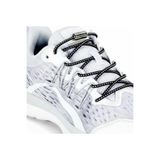 srtfootcare Akıllı Vidalı Kilitli Elastik Outdoor Ayakkabı Bağcığı Yuvarlak 100cm (Siyah Nikel Vida)