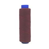 srtfootcare AKR Bordo 008 Yassı Mumlu İp 1mmx100mt Mumlu Iplik Takı Deri Hobi Saraç Ipliği Çanta Ipi
