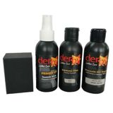 SRTfootcare Derby Deri Döşeme Ve Direksiyon Boyası 4 lü Set Standart Renkler (Koyu Bej)
