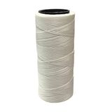 SRTfootcare Deri El Dikişi İçin Mumlu İplik 1 Mm 100mt 1 Adet(leathercraft, Deri Hobi) (Beyaz 02)
