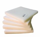 SRTfootcare Kesim Takozu Pres Takozu 2x20x20 Beyaz 1 Adet Deri El Aleti, Deri zımbalama matı, kauçuk tahta, sessiz kauçuk altlık