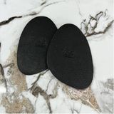 SRTfootcare (SİYAH) Ayakkabı Numara Küçültme Pedi, Deri Ön Yarım Tabanlık, Stiletto Kaydırmaz Ayakkabı Tabanlığı, 1 Çift (40-41)