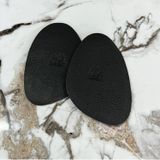 SRTfootcare (SİYAH) Ayakkabı Numara Küçültme Pedi, Deri Ön Yarım Tabanlık, Stiletto Kaydırmaz Ayakkabı Tabanlığı, 1 Çift (42-43)