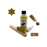 Srtfootcare Süet Nubuk Ayakkabı Bakım Boyası 110 gr ve Süet Temizleme Tel Fırça - Bej