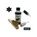 Srtfootcare Süet Nubuk Ayakkabı Bakım Boyası 110 gr ve Süet Temizleme Tel Fırça - Haki Yeşil