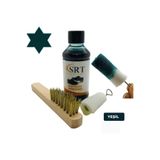 Srtfootcare Süet Nubuk Ayakkabı Bakım Boyası 110 gr ve Süet Temizleme Tel Fırça - Yeşil