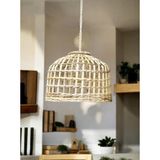 Ss Eral Koop En Geniş Natural Kafes Model Hasır Avize Aydınlatma Dekoratif El Yapımı/ Ev Dekorasyon / Salon Mutfak Bahçe Balkon - 30*30