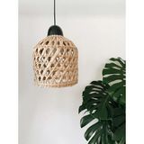 Ss Eral Koop natural Dar Model Hasır Avize Aydınlatma Dekoratif El Yapımı/ Ev Dekorasyon / Salon Mutfak Bahçe Balkon - Renkli