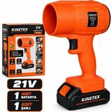 SS Home Concept Fön Model Şarjlı Hava Üfleyici Fan Körük 21V - 220-240V Toz-Kar-Mangal Üfle - Pet Kurut Üfleme KTX-3463