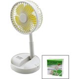 SS Home Concept Masa Üstü Vantilatör USB Şarjıl Katlanır Fan=13.6cm - Uzayan AYAK=11-16CM 180 Derece Telefonluklu GS-275