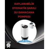 SS Home Concept Otomatik Şarjlı Damacana Pompası Ev Ofis Kamp Kullanım