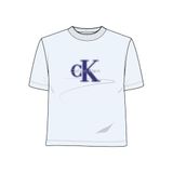 Ss Kadın Boxy Seasonal Monologo Graphic Beyaz T-Shirt