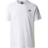 S/s North Faces Tee Erkek T-Shirt - NF0A87NU - XS - Beyaz