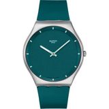 SS07S155 Swatch Pondering Patterns Unisex Kol Saati - Yeşil