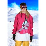 SS5594 Snowboard Girl Bayan Snowboard Montu - XS - Pembe