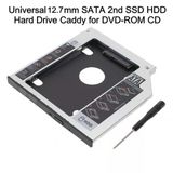 Ssd Cady 12.7Mm Sata Hdd Harddisk Caddy Kizak Kutu Laptop Ssd Note