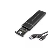 SSD Kutu Type C3.1 + Usb3.0 Nvme M2 Chıp Siyah