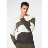 Sseinse Bisiklet Yaka Slim Fit Ekru Erkek Kazak MI2842SS