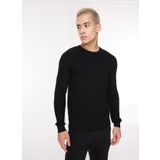 Sseinse Bisiklet Yaka Slim Fit Siyah Erkek Kazak MI2508SS