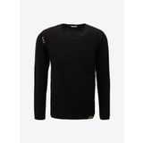 Sseinse Bisiklet Yaka Slim Fit Siyah Erkek Kazak MI2562SS