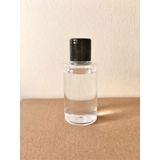 Ssepetlesene 25 Adet 50 Ml Siyah Fliptop Kapak Om62 Dezenfektan - Kolonya - Parfüm Boş Şişesi - 50 Ml