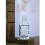 Ssepetlesene 27 Adet 50 Ml Tırtıklı Boş Flip Top Kapaklı Kolonya Dezenfektan Şişesi - 50 Ml