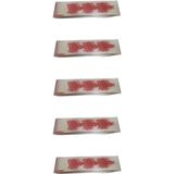 Sska Çatal Kaşık Bıçak Poşeti - Afiyet Olsun Yazılı Baskılı - Şeffaf - 1 Kg. Lık 5 Paket