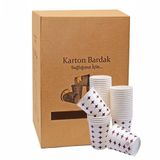 Sska Kağıt Karton Bardak Tek Kullanımlık Çay Kahve Bardağı - 7 Oz - 3000 Adet / Koli