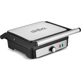 SSM-2590 Inox Izgara ve Tost Makinesi, 2000 W, 180° Açılabilir Gövde, Alüminyum Plaka, 6 Dilim Kapasite - Renkli