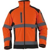 Ssm Sesam Grup 0687 Reflektörlü Softshell Su Geçirmez Mont - Turuncu
