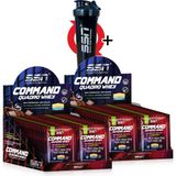 SSN Sports Style Nutrition Command Quadro Whey 1760 gr 80 Şase Çikolata(40x2Box) Aromalı Yetişkinler İçin