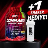 SSN Sports Style Nutrition Command Quadro Whey 2100 gr Çilek Aromalı Protein Tozu 70 Servis