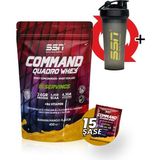 Ssn Sports Style Nutrition Ssn Command Quadro Whey Protein Tozu 450 G 15 Şase Muz Mango - --