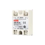Ssr-40Aa Röle Tek Fazlı Solid State 80-250Vac 40A Anahtar Kontaktör