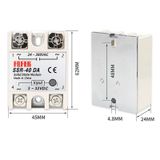 SSR-40DA SSR Röle 40A AC 24-380V Tek Fazlı Solid State Röle