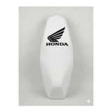 SSS TEKSTİL HONDA PCX DİO ACTİVA SH MODELLERİNE BEYAZ MOTOSİKLET SELE KILIFI BASKILI SİYAH
