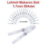 SST-S11 Lehim Halkalı Daralan Makaron Seti Yapışkan Mühür